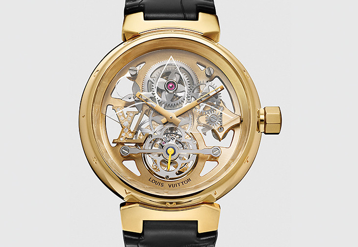 路易威登Tambour Tourbillon Monogram腕錶