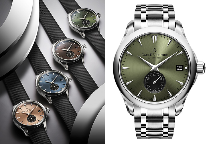 寶齊萊 CARL F. BUCHERER 馬利龍 傳承 柏拉維 計時碼錶 潛水錶 年曆