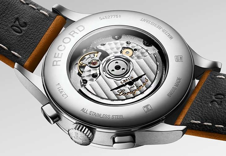 LONGINES浪琴表開創者系列Record Heritage計時碼錶L895.4自動上鍊機芯