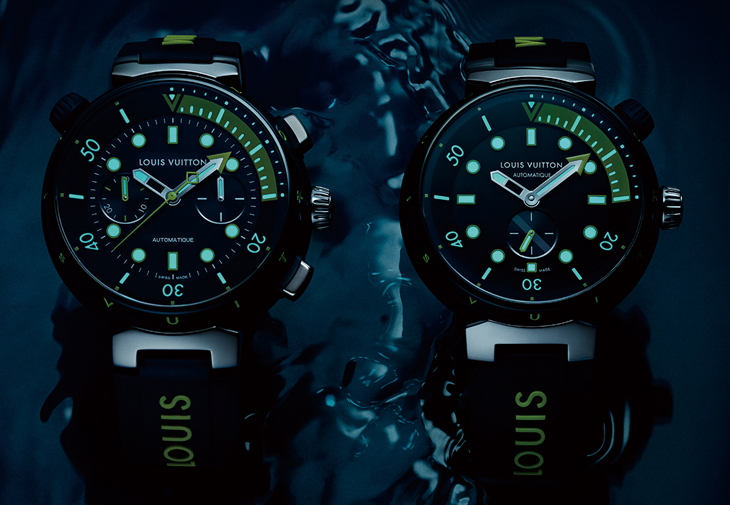 路易威登LOUIS VUITTON Tambour Street Diver計時腕錶