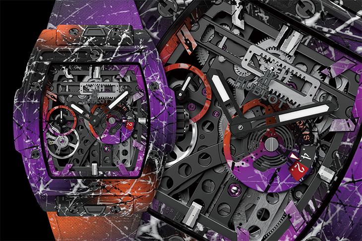 彩繪街頭的魔幻時刻 HUBLOT Spirit of Big Bang Meca-10街頭藝術腕錶炫日款