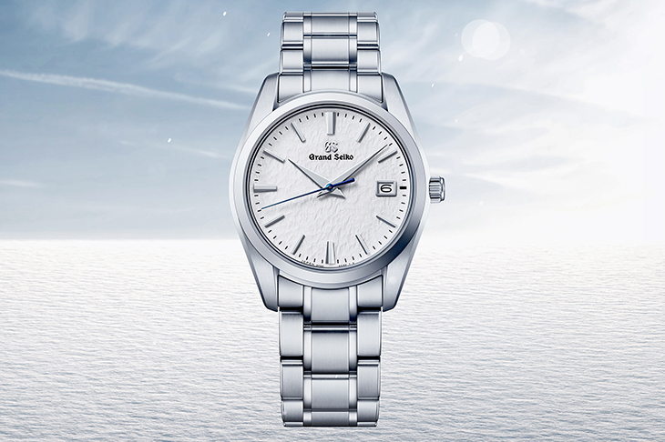 白雪細膩紋理 GRAND SEIKO「雪白」二重奏：SBGX355、STGF385