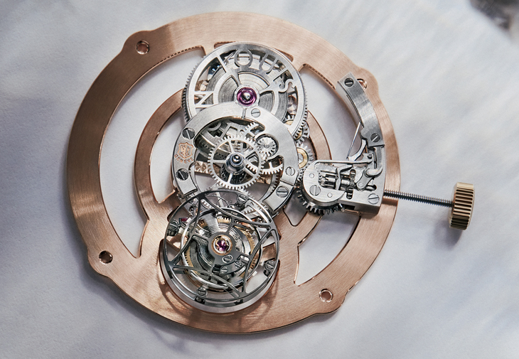 路易威登Tambour Moon Flying Tourbillon Poinçon de Genève Sapphire Frank Gehry