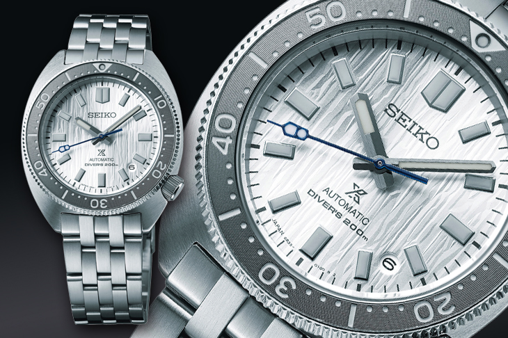 銀白冰川面盤 SEIKO Prospex「Save the Ocean」製錶110週年紀念錶款