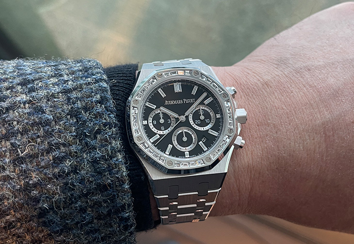 愛彼Royal Oak皇家橡樹系列自動上鍊計時碼錶38mm
