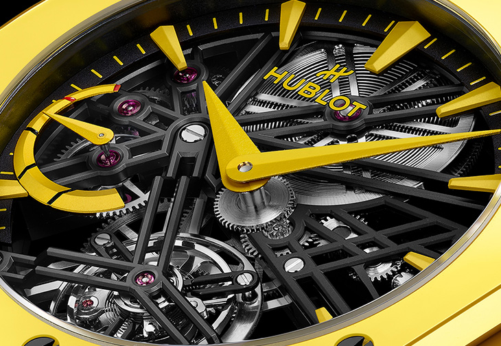 HUBLOT宇舶經典融合系列Orlinski陀飛輪陶瓷腕錶