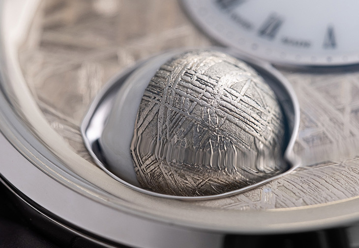 ARNOLD & SON Luna Magna Platinum (meteorite & opal)
