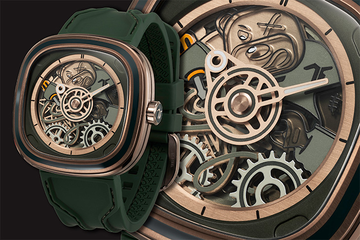 與匈牙利設計師合作聯名  SEVENFRIDAY T2/07 aka T-Riley限量版