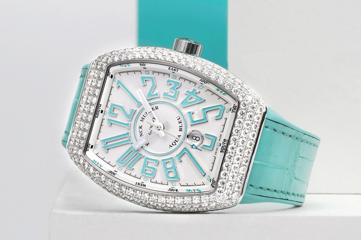 柔情似水：FRANCK MULLER Vanguard Aqua Bleu大中華區獨家限定版