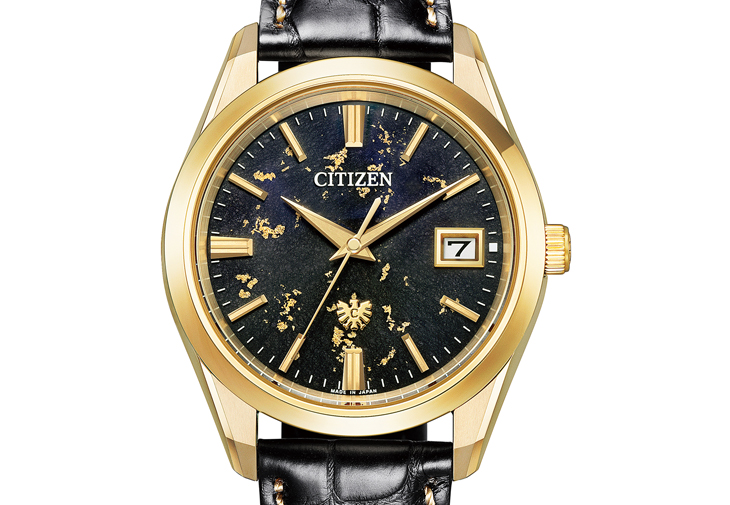 CITIZEN The CITIZEN光動能箔金羽鷹限量錶