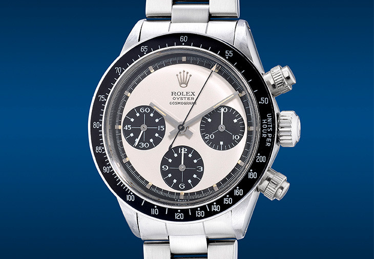勞力士「Cosmograph Daytona Panda」精鋼計時鏈帶腕錶