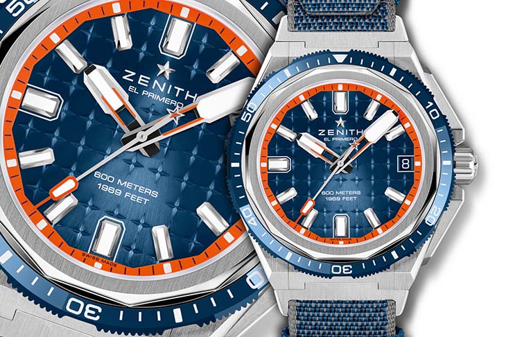 前進深潛領域 ZENITH Defy Extreme Diver潛水腕錶