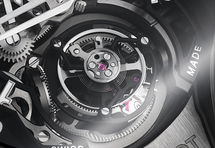 宇舶HUBLOT Big Bang MP-13雙軸陀飛輪雙逆跳腕錶