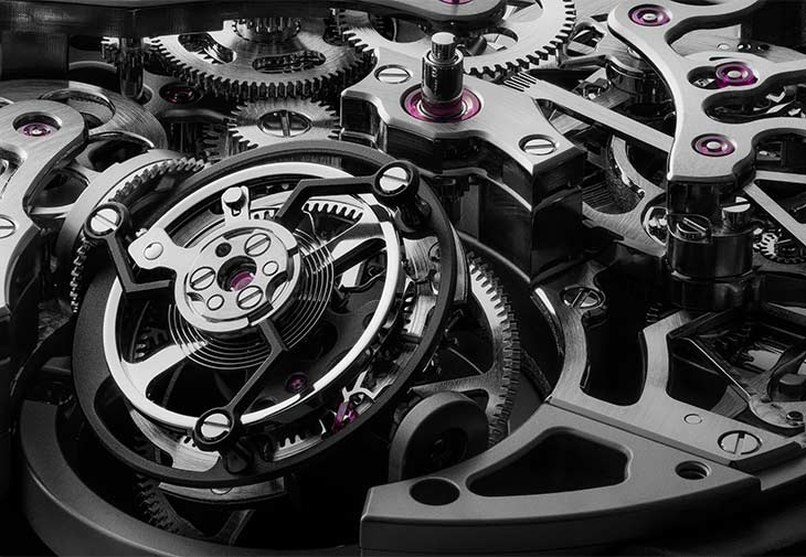 HUBLOT宇舶Big Bang MP-13 雙軸陀飛輪雙逆跳鈦金腕錶