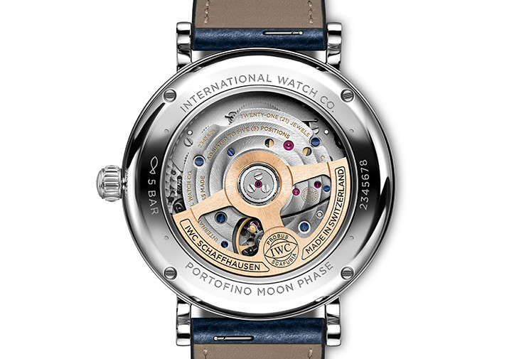 IWC柏濤菲諾月相自動腕錶37