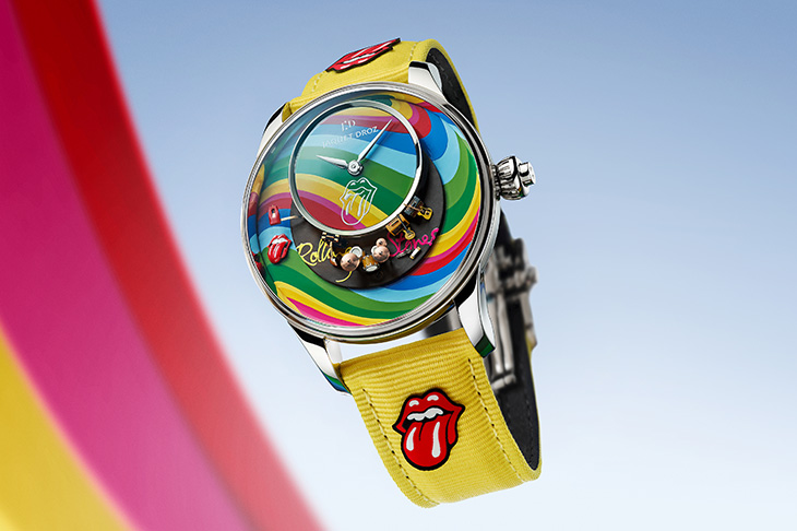 JAQUET DROZ雅克德羅滾石樂隊聯名自動玩偶腕錶Only Watch 2023慈善拍賣會版