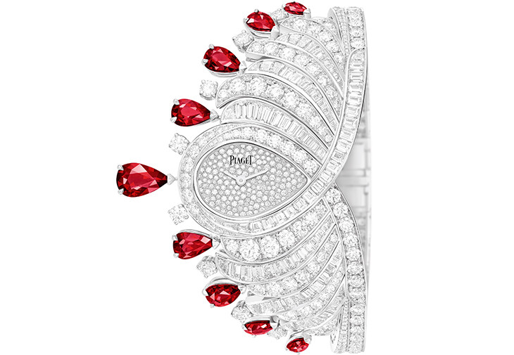 PIAGET Extraordinary Light系列紅寶石頂級珠寶腕錶