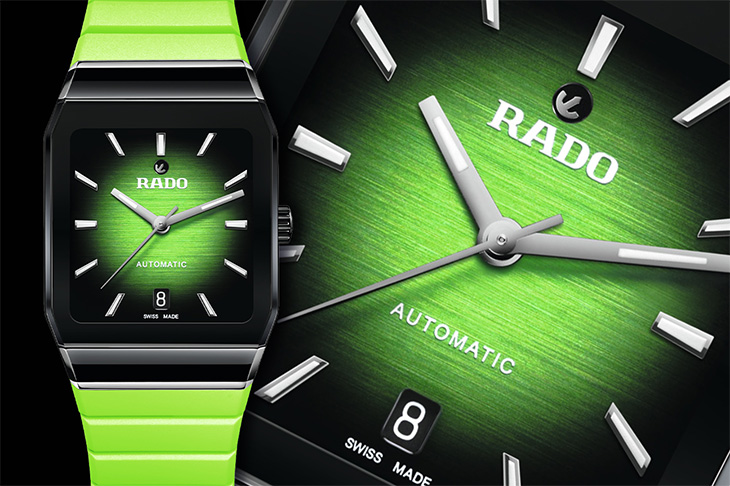 鮮綠新視覺／RADO Anatom系列高科技陶瓷自動腕錶