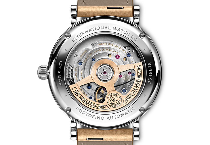 IWC柏濤菲諾自動腕錶37