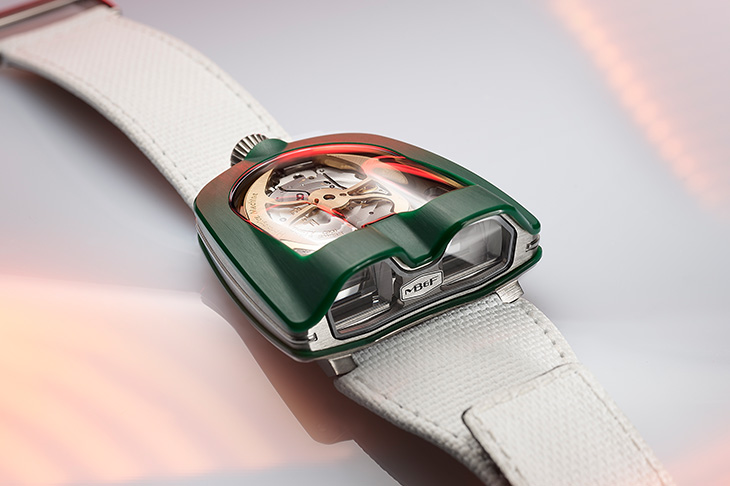 MB&F HM8 Mark 2 腕上的鈦金屬未來超跑