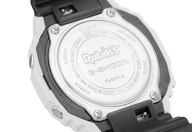 卡西歐Rubik's x G-SHOCK魔術方塊聯名錶