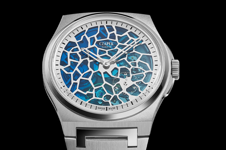 CZAPEK & CIE Antarctique Plique-à-Jour鏤空琺瑯腕錶
