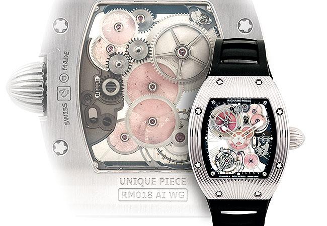 理查德米爾RICHARD MILLE RM 018 AI WG腕錶
