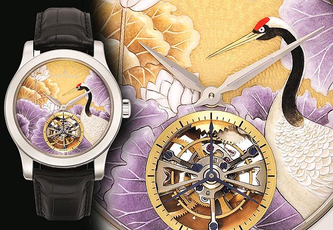 JAEGER-LECOULTRE積家Master Grand Tourbillon Enamel琺瑯彩繪陀飛輪腕錶