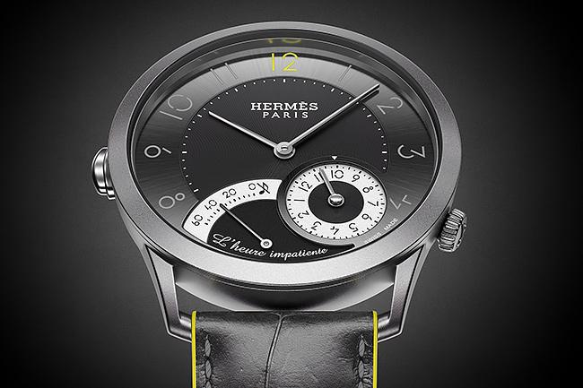 競黑登場　愛馬仕Slim dʼHermè s L'heure Impatiente Only Watch特別版腕錶