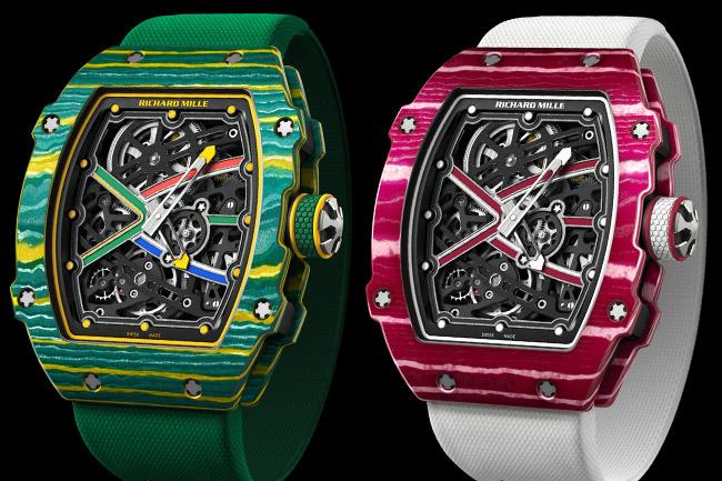 比快拚高　RICHARD MILLE RM 67-02世界田徑錦標賽腕錶