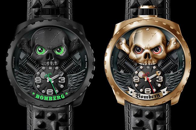 冒險反叛與創新　BOMBERG Bolt-68 Skull Rider腕錶