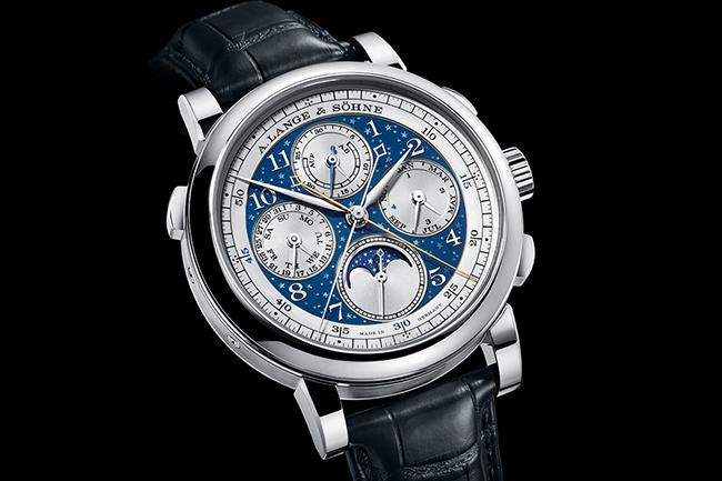動人藍光工藝加身　朗格1815 Rattrapante Perpetual Calendar Handwerkskunst