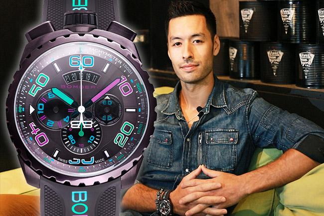揮灑色彩　羅宇唐與BOMBERG BOLT-68 Chroma II