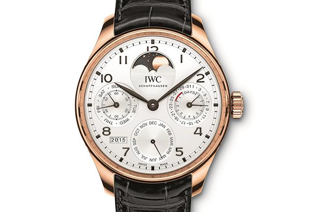 台灣限定　 IWC葡萄牙系列萬年曆台北101專賣店特別版
