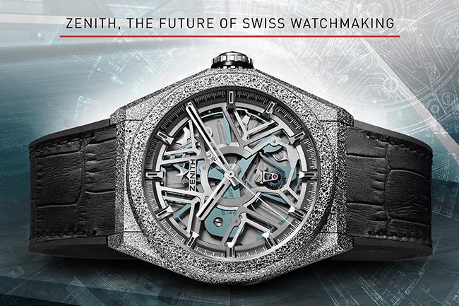 超高振頻衝向大獎　ZENITH Defy Lab榮膺 2017年GPHG創新腕錶獎