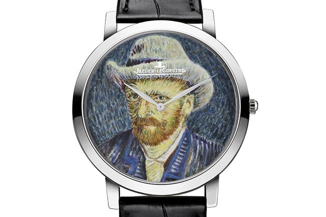 向梵谷致敬 JAEGER-LECOULTRE Master Ultra Thin《戴灰氈帽的自畫像》