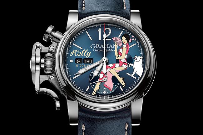 情約東方　GRAHAM Chronofighter Vintage Nose Art腕錶