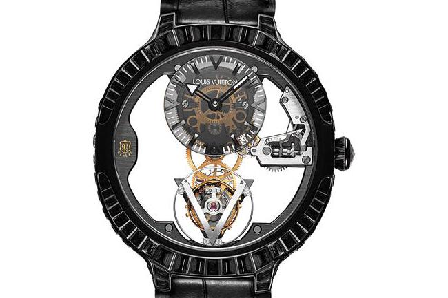 日內瓦印記之必要 LOUIS VUITTON Gravity Tourbillon飛行陀飛輪黑鑽版