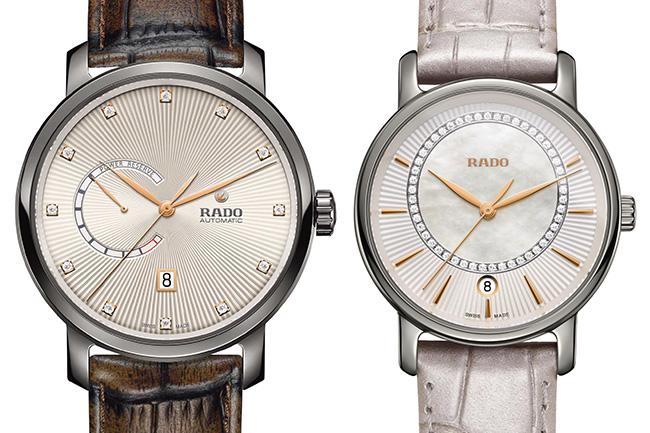絕美輪廓展現優雅姿態　RADO DiaMaster情人節限量對錶