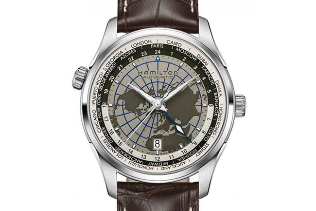 世界時區一手抓 HAMILTON Jazzmaster GMT