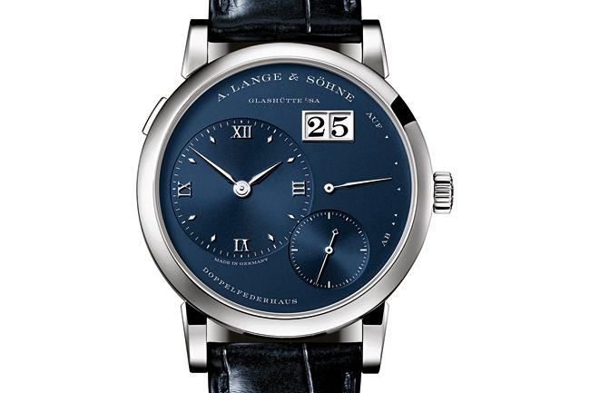 普魯士藍的新世界 A.LANGE & SOHNE Lange 1 