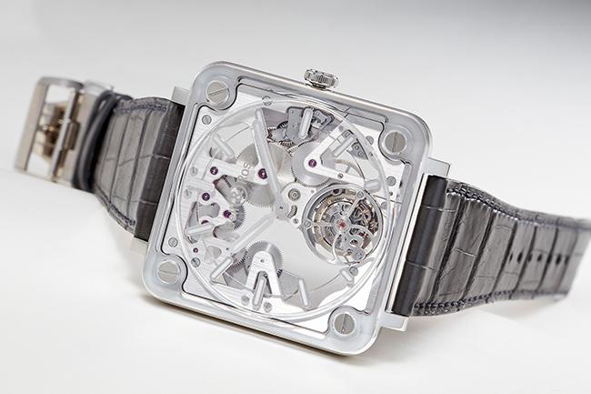 藍寶石水晶可以這樣玩 BELL & ROSS BR–X2 Skeleton Tourbillon Micro-Rotor