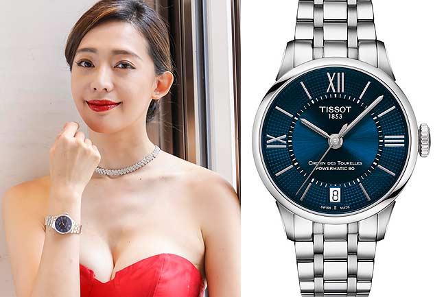 凱渥名模王心恬佩戴2018天梭矚目新品