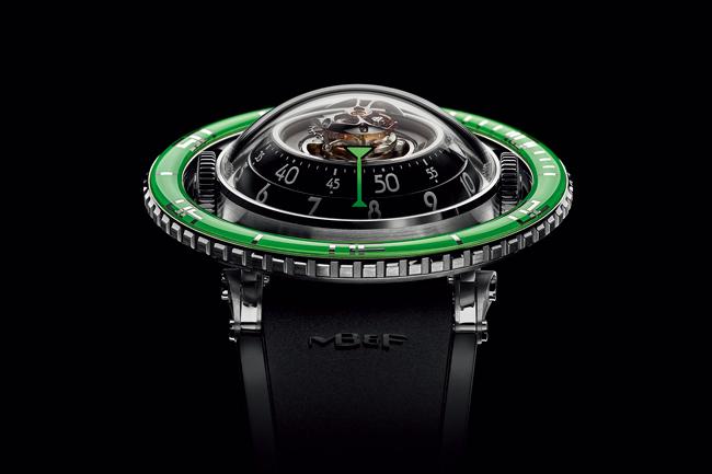 綠色水母飄 MB&F HM7 Ti Green