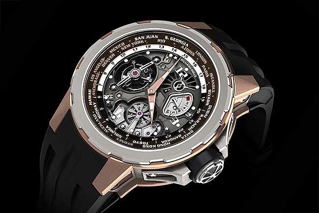 十日鍊長動能  RICHARD MILLE RM 58-01 Jean Todt 國際標準時陀飛輪腕錶