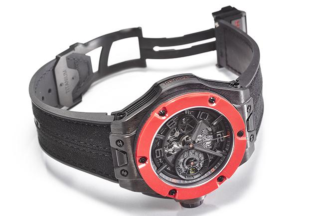 難得低調的碳纖維 宇舶Big Bang Ferrari Unico Carbon Red Ceramic