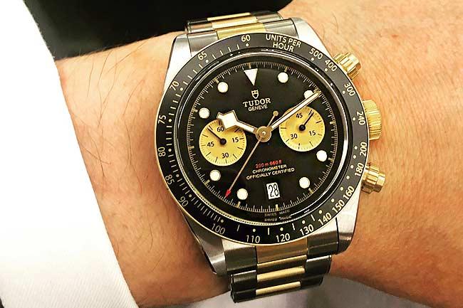 2019巴塞爾鐘錶展 帝舵Black Bay Chrono S&G