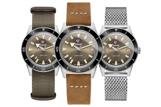復古造型 雷達表庫克船長復刻限量自動腕錶
