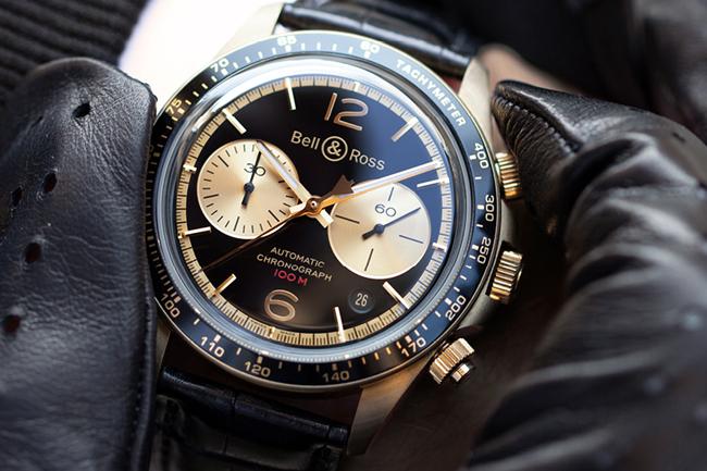限量發售 BELL & ROSS BR V2-94 Bellytanker Bronze計時碼錶