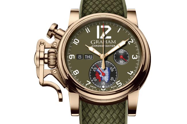 諾曼第登陸紀念錶 格林漢Chronofighter Vintage Overlord